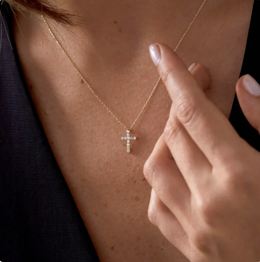 JC CROSS NECKLACE