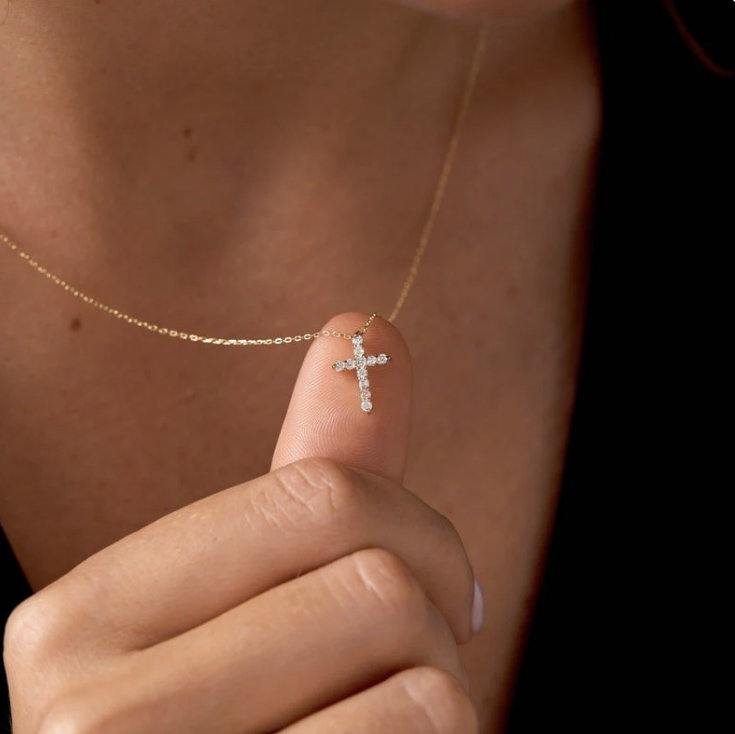 JC CROSS NECKLACE