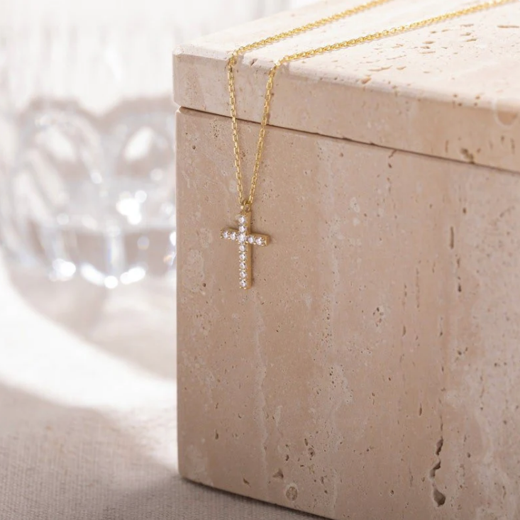 JC CROSS NECKLACE